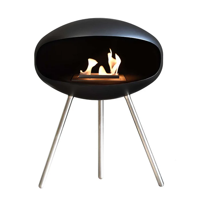 Cocoon Fires Terra Standing Bio-ethanol Haard Zwart