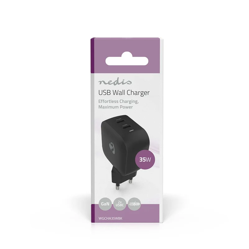 Oplader 35W - GaN - PD3.0