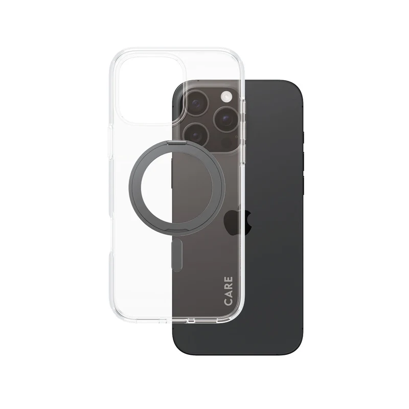 Care By Panzerglass Feature Case Transp. Bk Magsafe Ip 16 Pro Max
