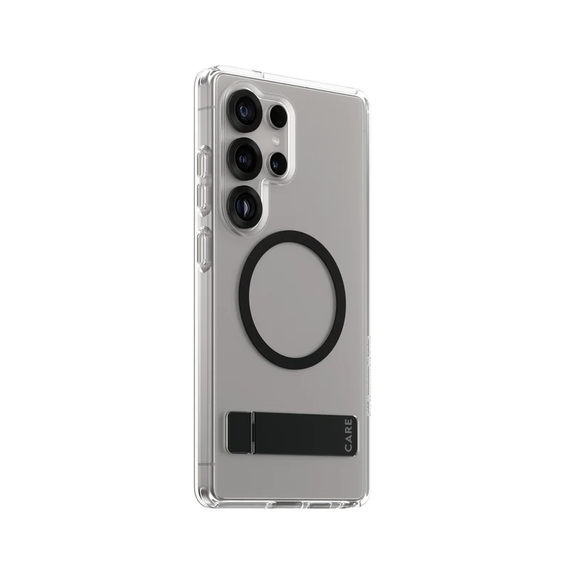 Care By Panzerglass Case Transp Bl Kickstand Qi S25 U