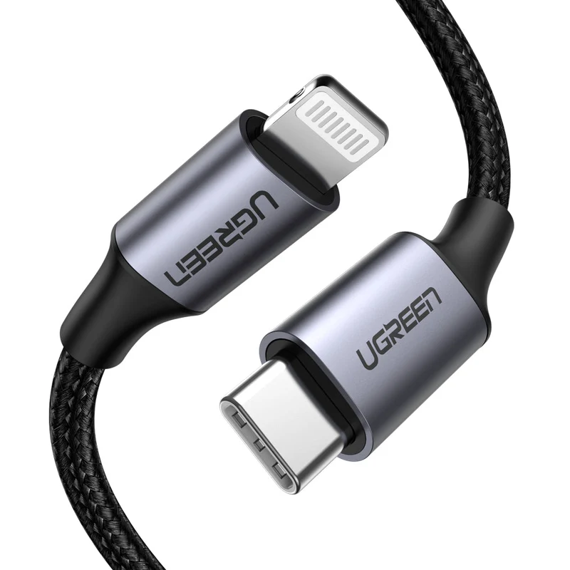 Ugreen Lightning To Type-C Cable 1M Black