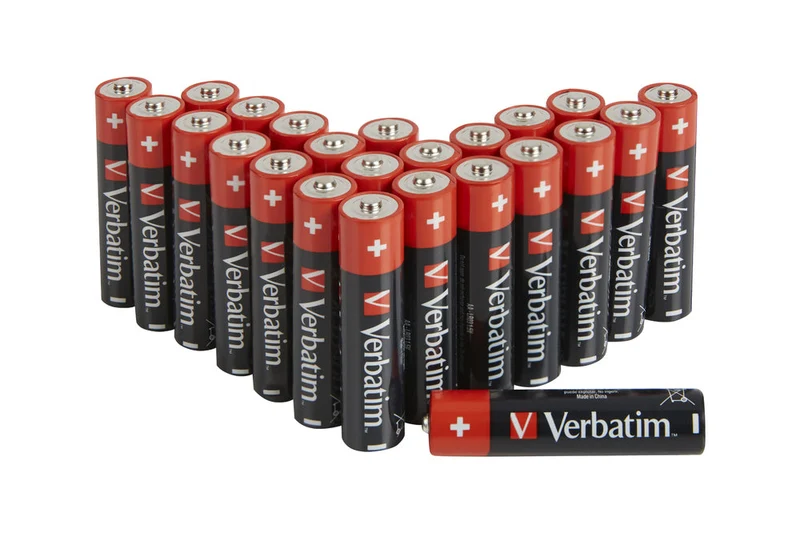 1X24 Verbatim Alkaline Battery Mignon Aa Lr6 49505