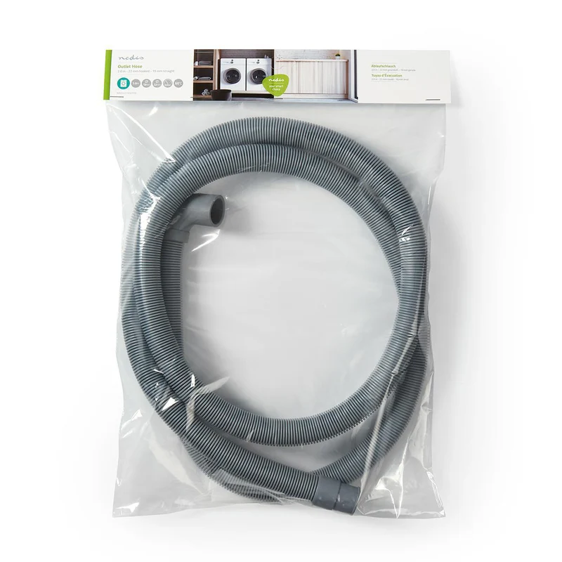 Afvoerslang 22 mm - 19 mm - 0.5 Bar