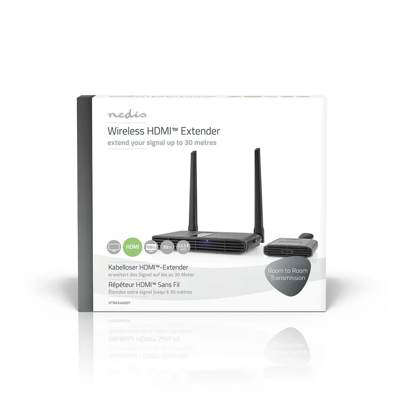 Draadloze HDMI™-Zender Wi-Fi - 2400-5000 MHz - 30 m (gezichtsveld)