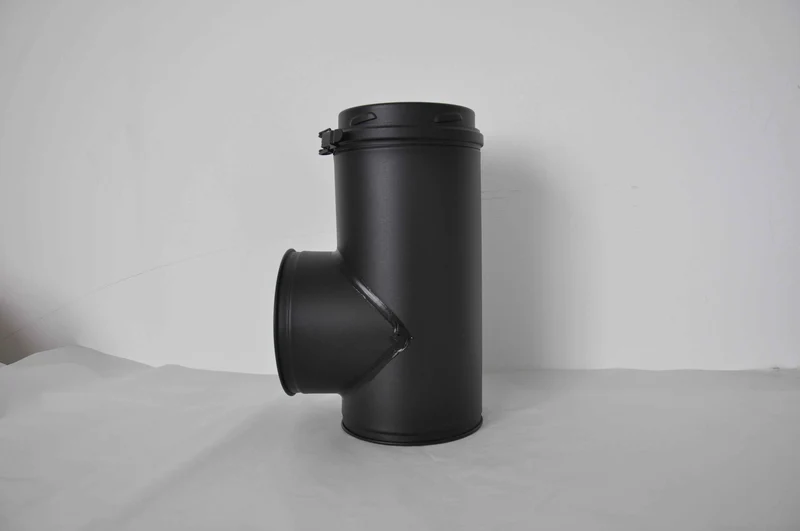 PELLETPRO DUBBELWANDIG T (short)
