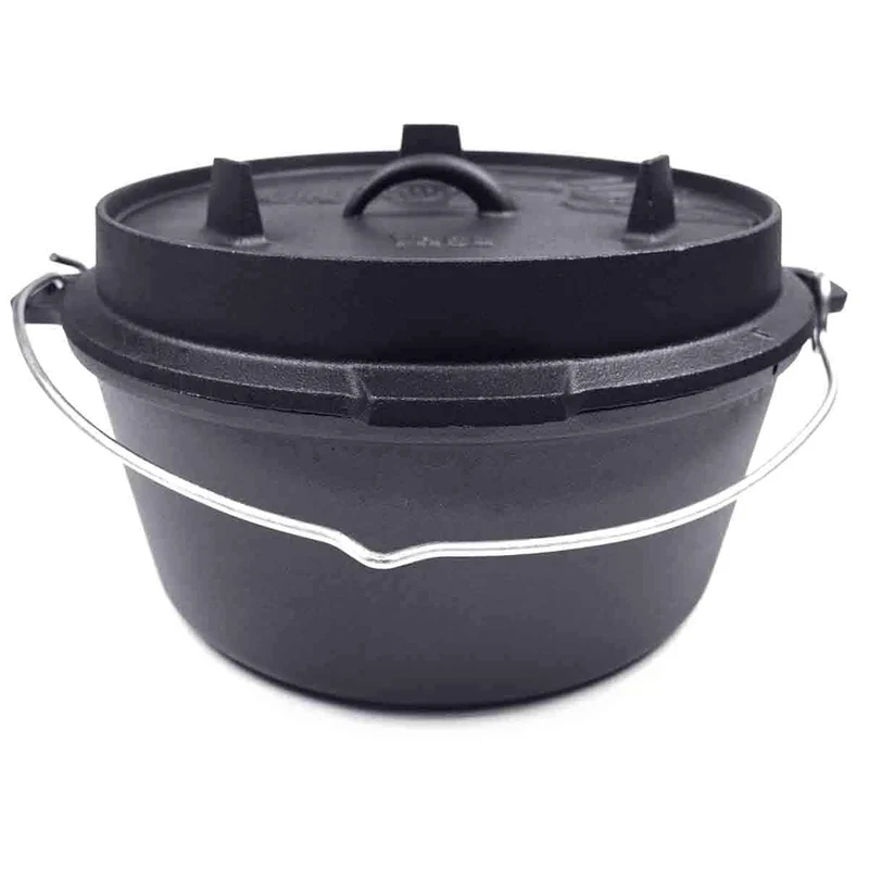 Dutch Oven 8L, zonder pootjes - Valhal Outdoor
