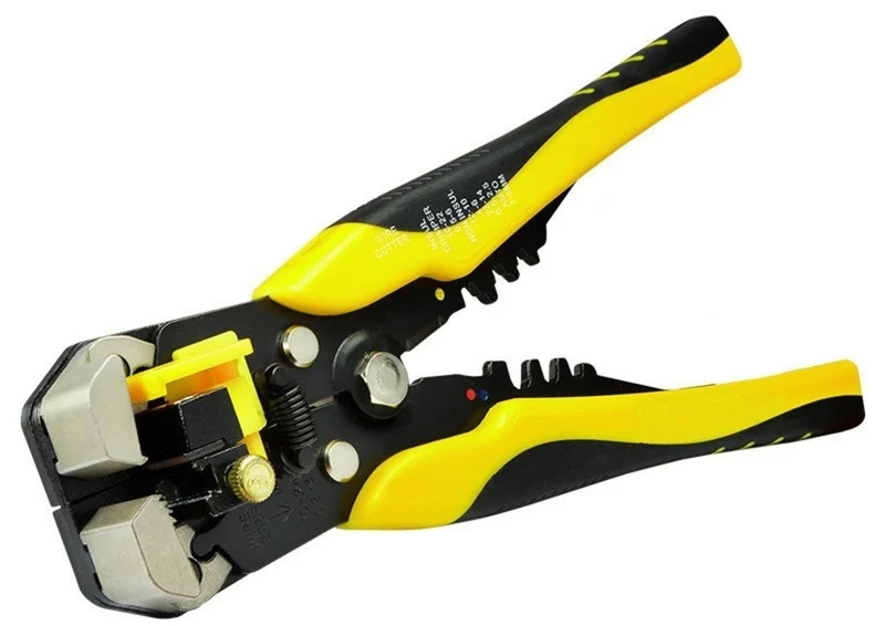 Automatic Wire Stripper with Cutting and Crimping Function