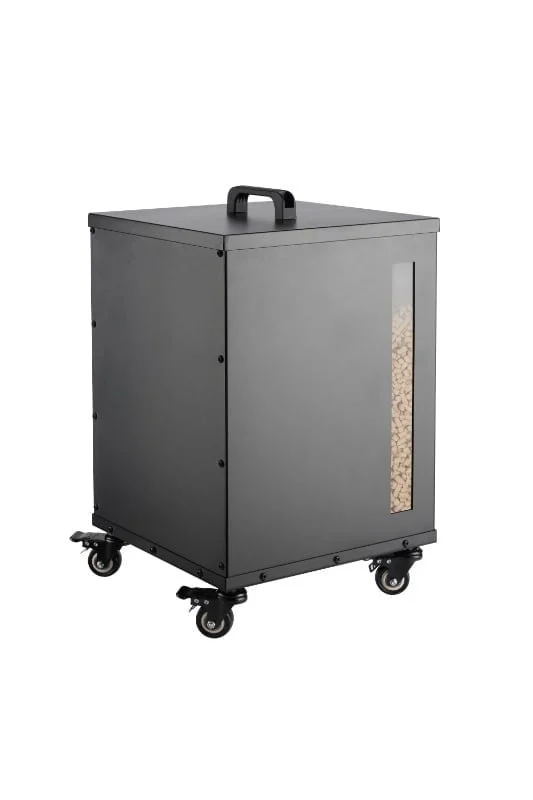 Pellet storage bin