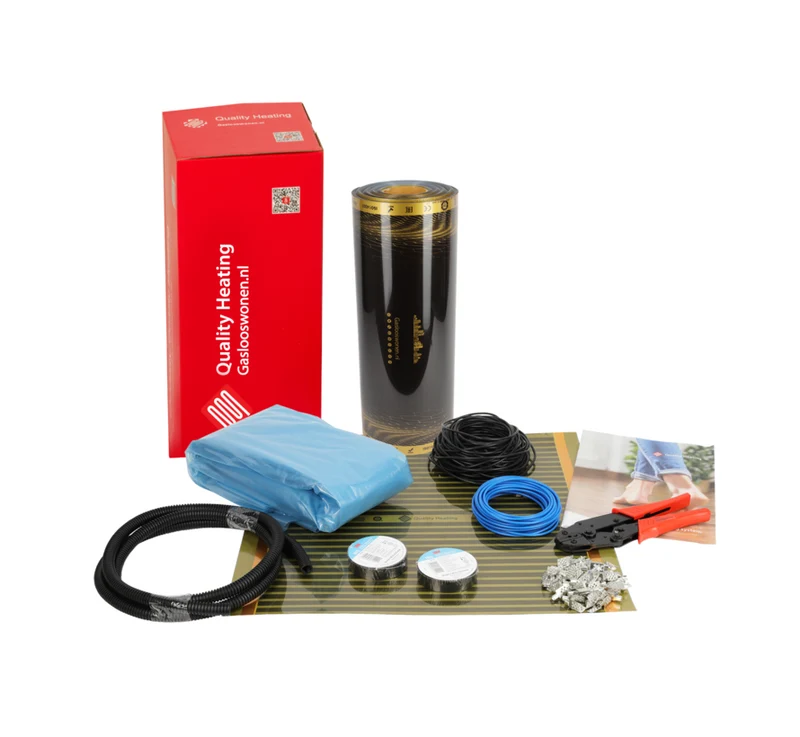 50cm - 80 Watt/m² infrared underfloor heating