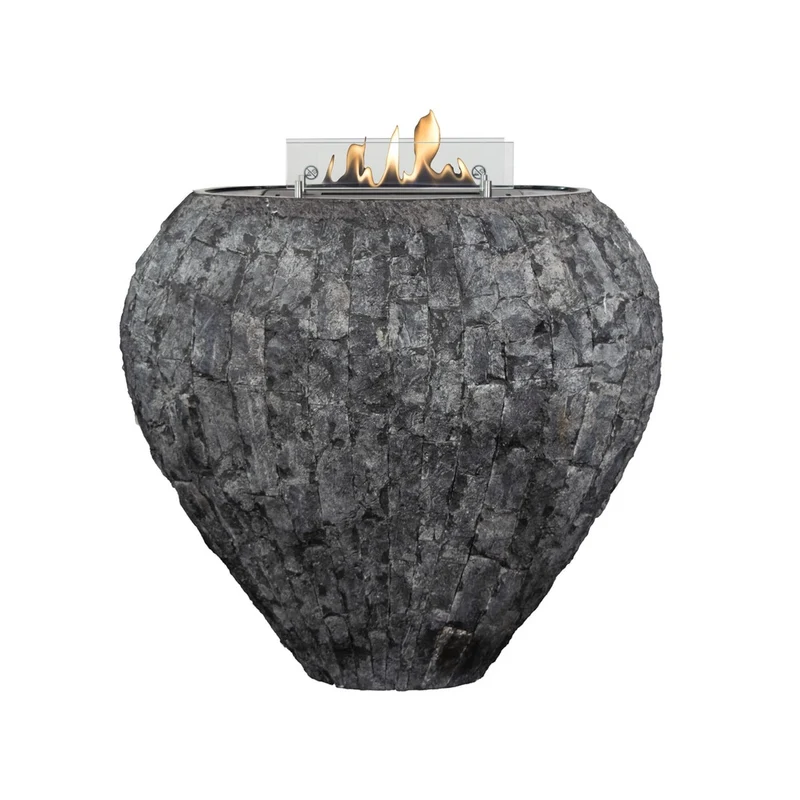 Xaralyn Shigo bio-ethanol designhaard Steen antraciet