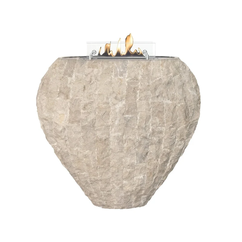 Xaralyn Shigo bio-ethanol designhaard Steen wit