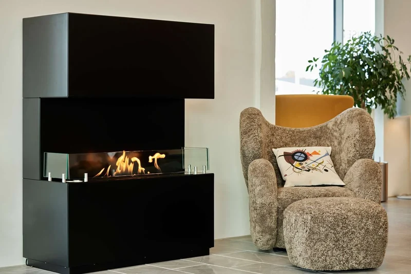 Le Feu Bio ethanol haard - Clever - Firebox 100 cm