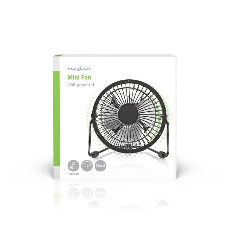 Tafelventilator USB Gevoed - Diameter: 100 mm - 3W