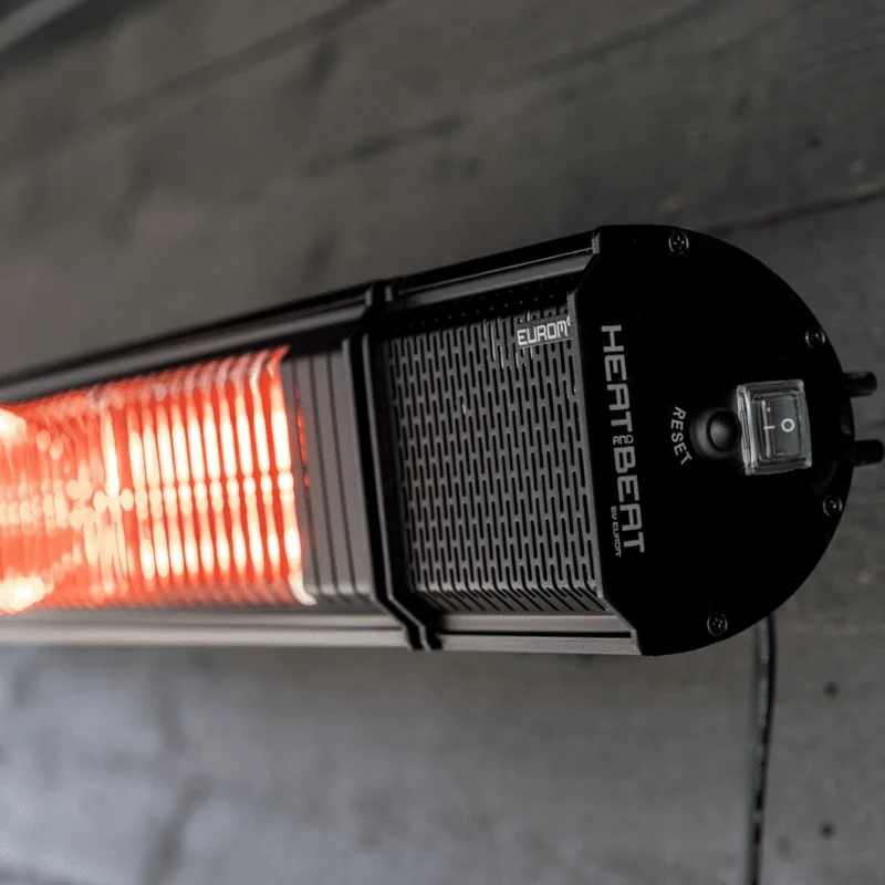 Eurom - Heat and Beat - Black - Terrasverwarmer
