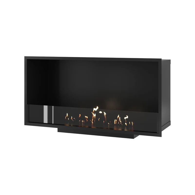 Wild Flame Selected enkelzijdige bio-ethanol inbouwhaard – 110 cm