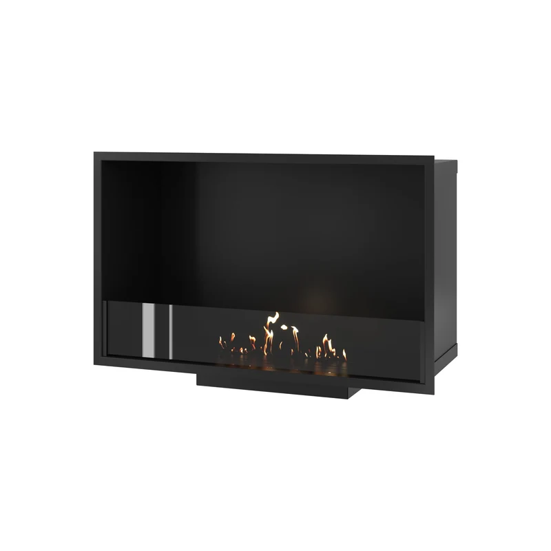 Wild Flame Selected enkelzijdige bio-ethanol inbouwhaard – 80 cm