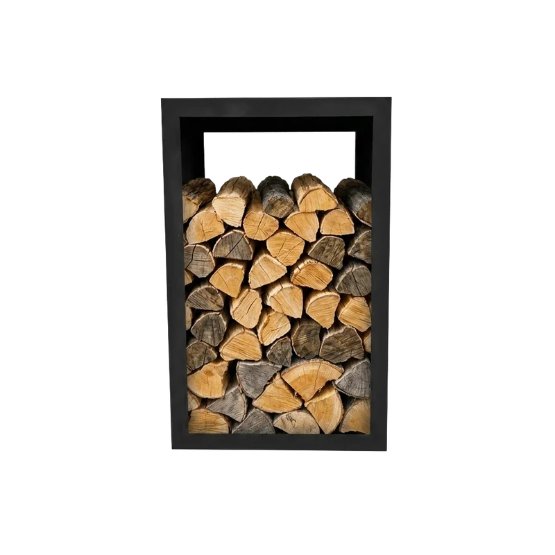 VIK – Woodbox (houtopslag) – Zwart (matte kleur)