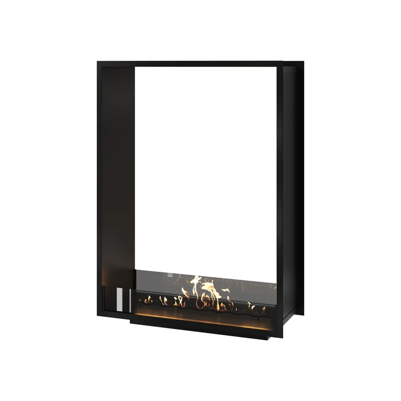 FAME Bio-ethanol Verticale Doorkijk Inbouwhaard – 100 x 100 cm