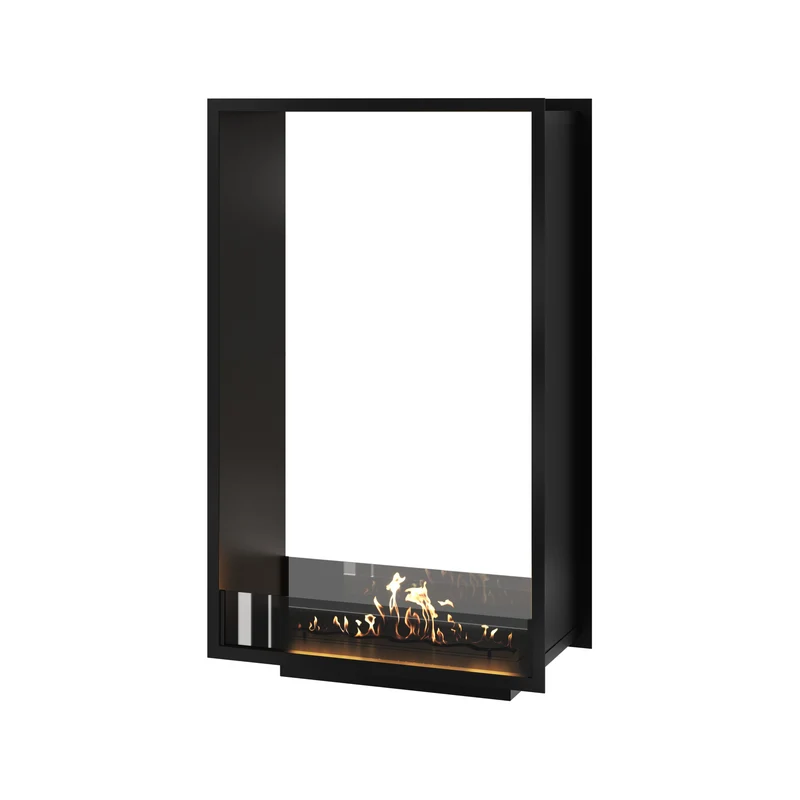 FAME Bio-ethanol Verticale Doorkijk Inbouwhaard – 80 x 120 cm
