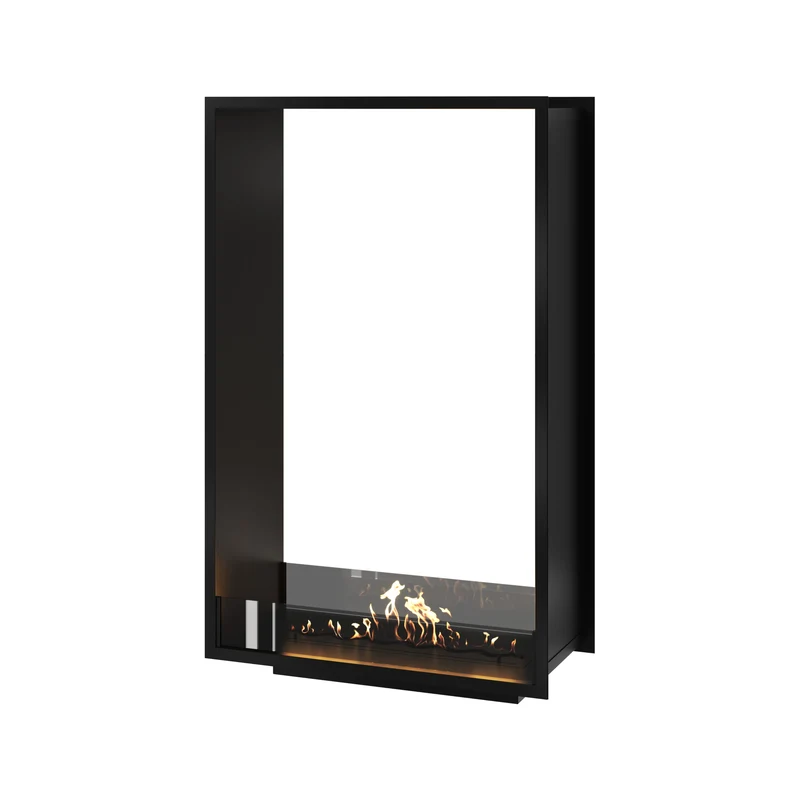 FAME Bio-ethanol Verticale Doorkijk Inbouwhaard – 90 x 120 cm