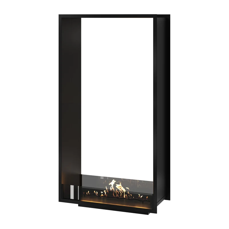 FAME Bio-ethanol Verticale Doorkijk Inbouwhaard – 90 x 180 cm