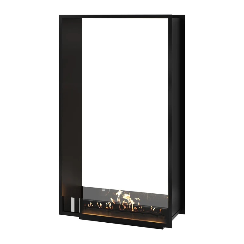 FAME Bio-ethanol Verticale Doorkijk Inbouwhaard – 100 x 180 cm