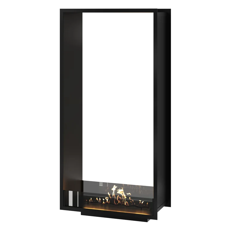 FAME Bio-ethanol Verticale Doorkijk Inbouwhaard – 80 x 200 cm