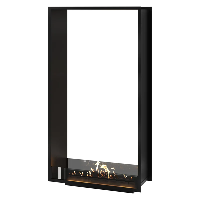 FAME Bio-ethanol Inbouw Doorkijk Haard Verticaal – 100 x 200 cm
