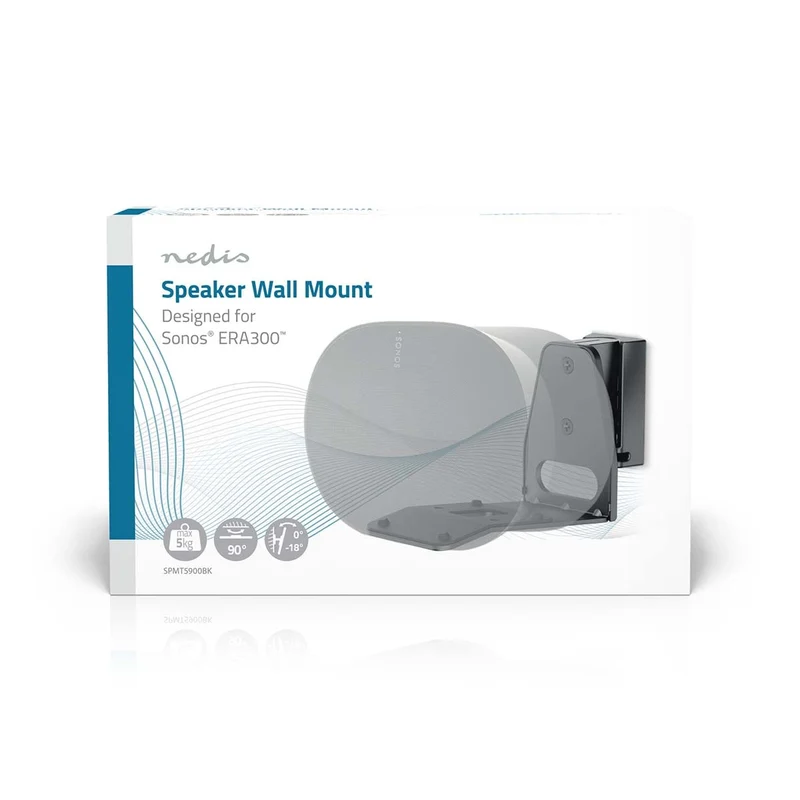 Speakerbeugel Geschikt voor: Sonos® Era300 - Wand - 5