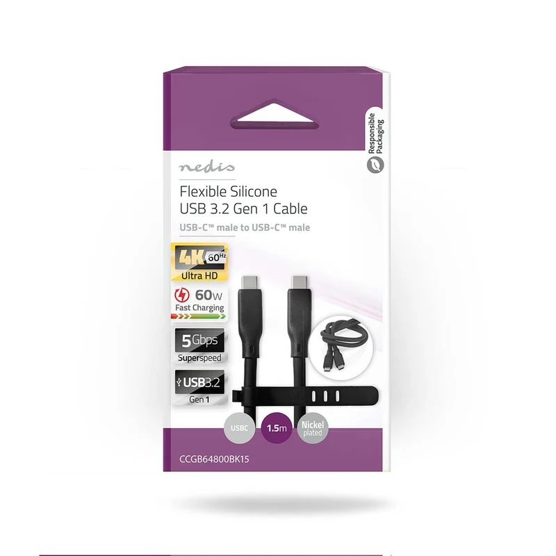 USB-Kabel USB 3.2 Gen 1 - USB-C™ Male - USB-C™ Male