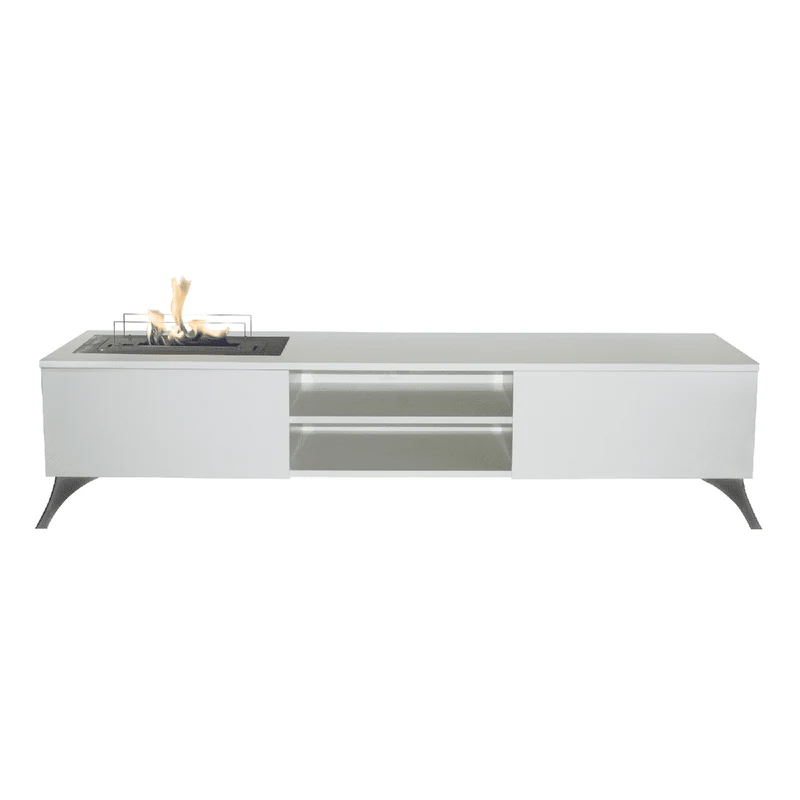 Xaralyn - Elin tv meubel met bio ethanol haard