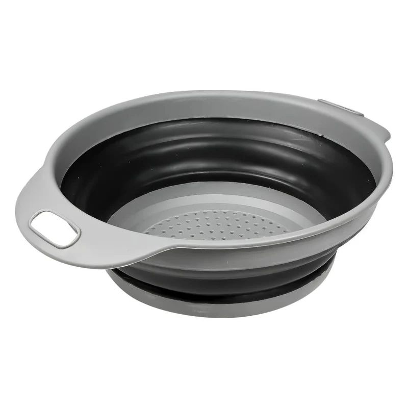 Benson Opvouwbaar Vergiet - Rond - Ø 29 cm - Hittebestendig - Zwart