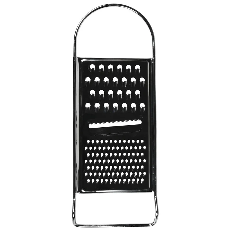 Benson Platte Keukenrasp - 11 x 31 cm - Hoogwaardig RVS - Chroom