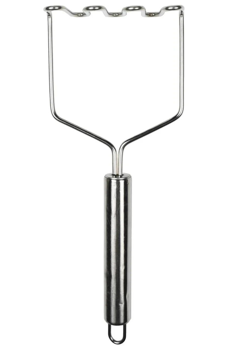 Benson Stamppotstamper - Roestvrij staal - Ø 9,5 cm - Met Ophangoog