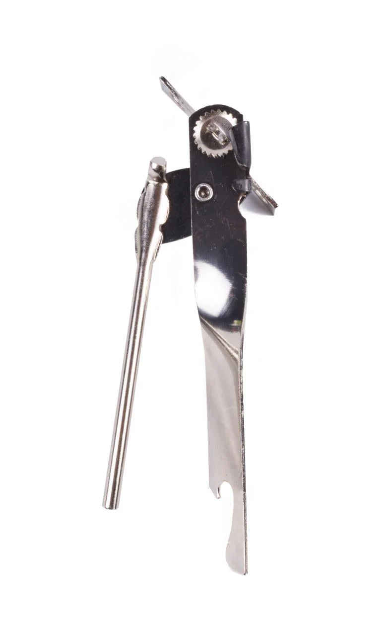 Benson 2-in-1 Blikopener & Flesopener - Hoogwaardig RVS - Zilver