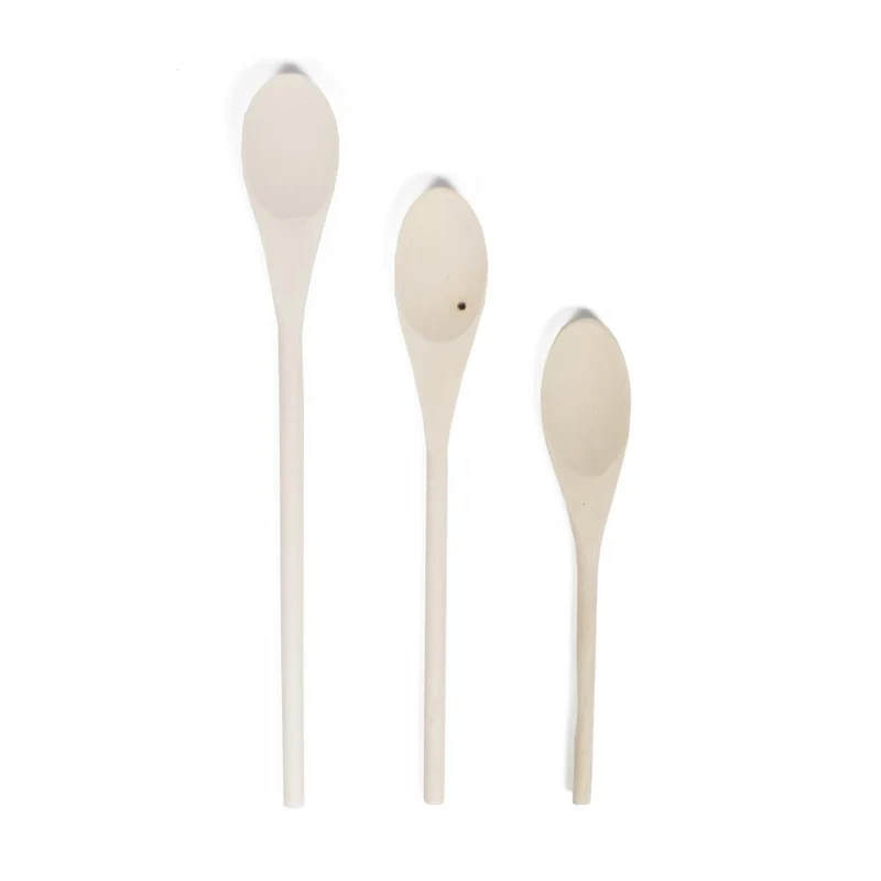 Benson Houten Pollepel Set - 3-delig - 20, 25 en 30 cm - Duurzaam Hout