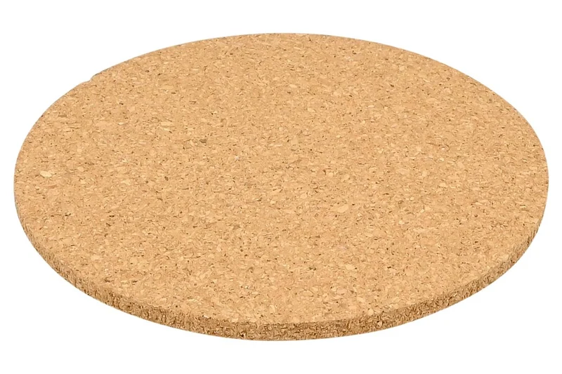 Benson Onderzetters - Set van 6 - Kurk - Ø 10 cm - Voor Glazen en Bekers