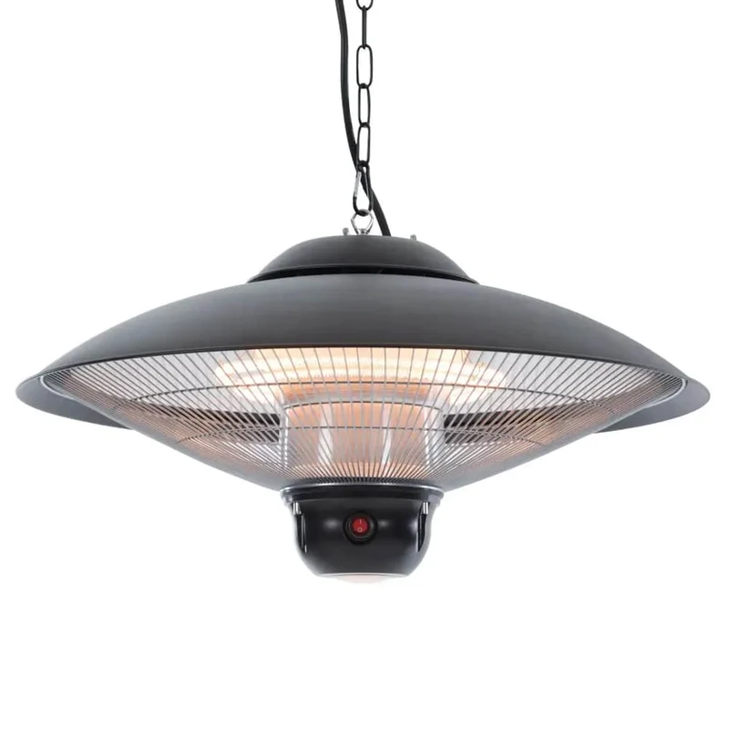 Sunred Heater Sirius Hanging Zwart 2100
