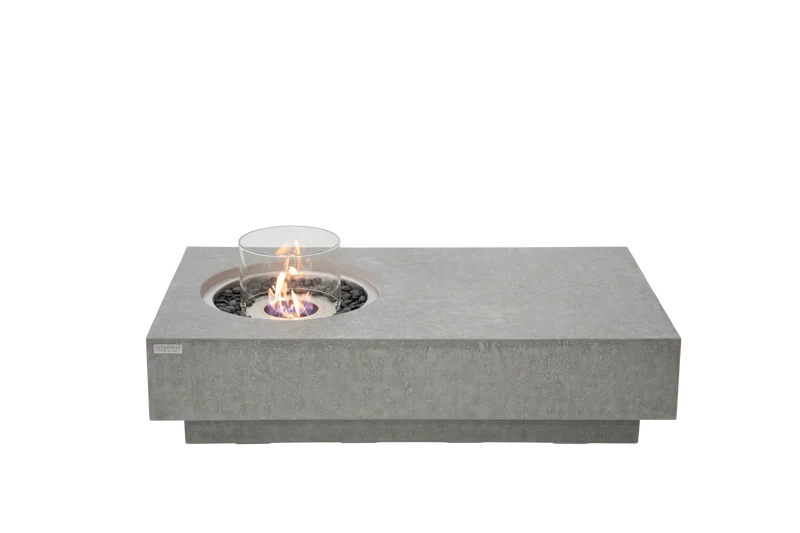 Metropolis Bio-ethanol Vuurtafel – Space Grey | Elementi