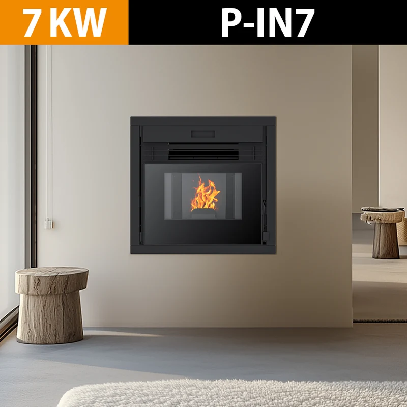 PELLETSTOVE P-IN7 7KW