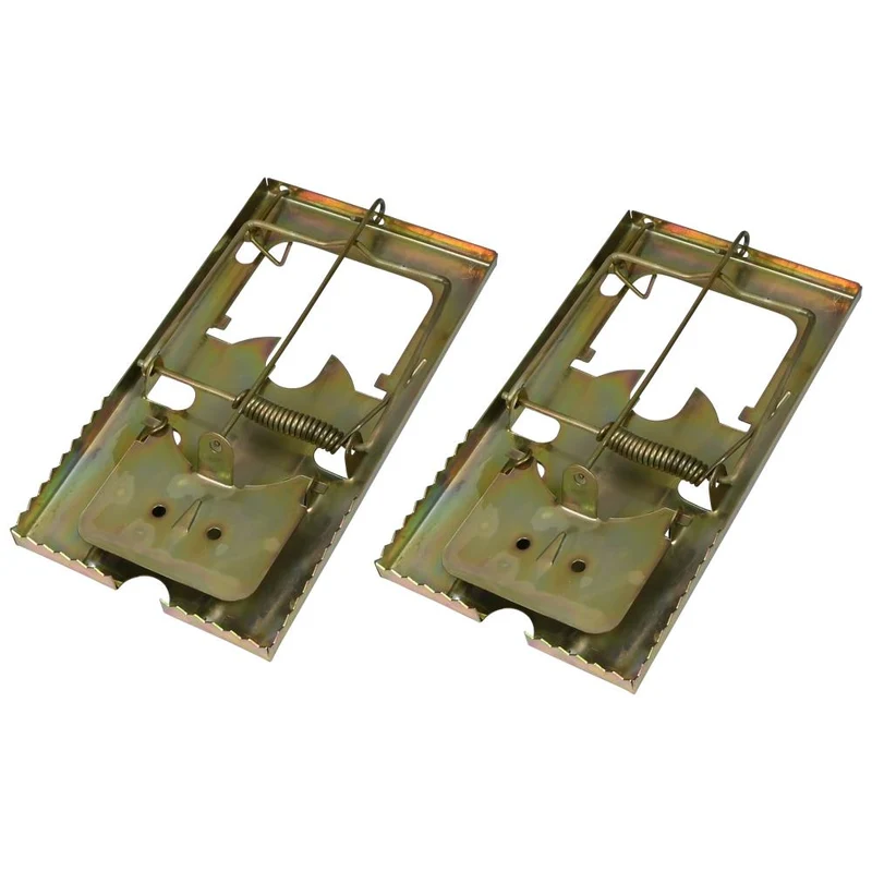 Benson Metalen Muizenval Jumbo - 17 x 9 cm - Ongediertebestrijding
