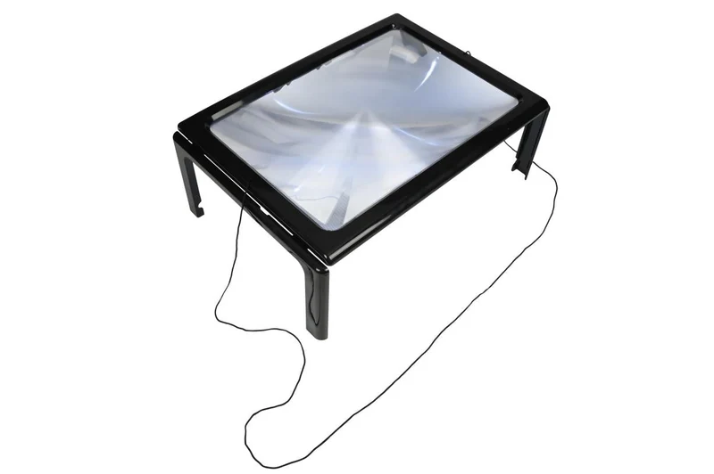 Benson A4 Leesloep met LED-verlichting - 3x Vergroting - Zwart