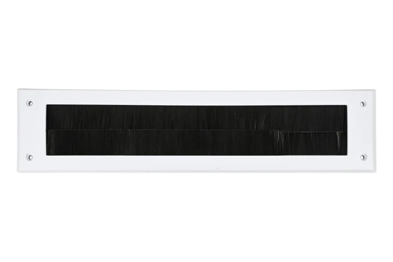 Benson Brievenbus Tochtafsluiter Wit 340 x 79 mm - Met Borstel