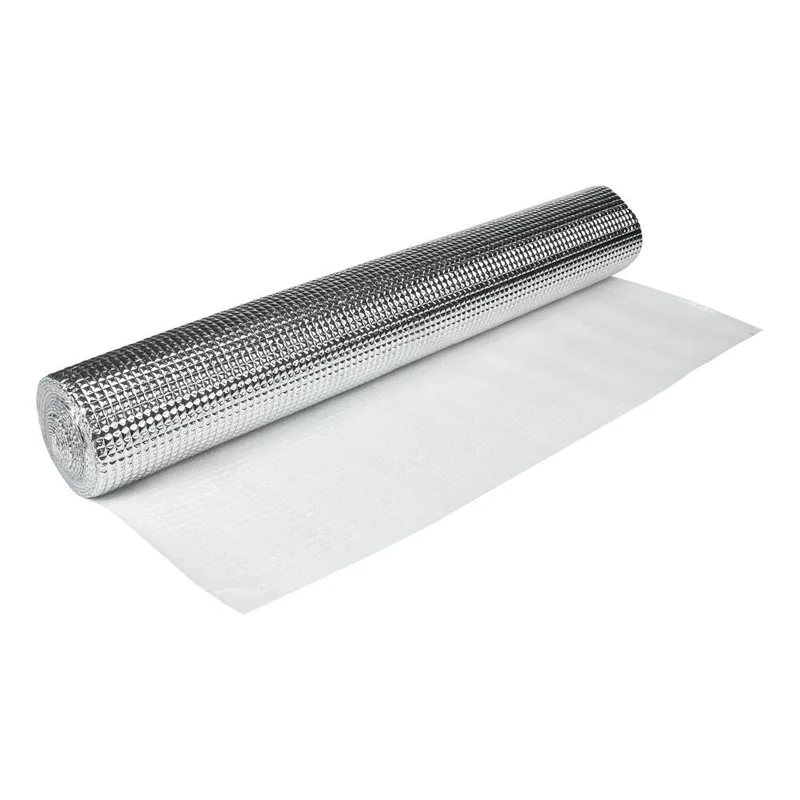 Benson Radiatorfolie 2.5 m x 50 cm x 2 mm - 90% Warmtereflectie - Zilver