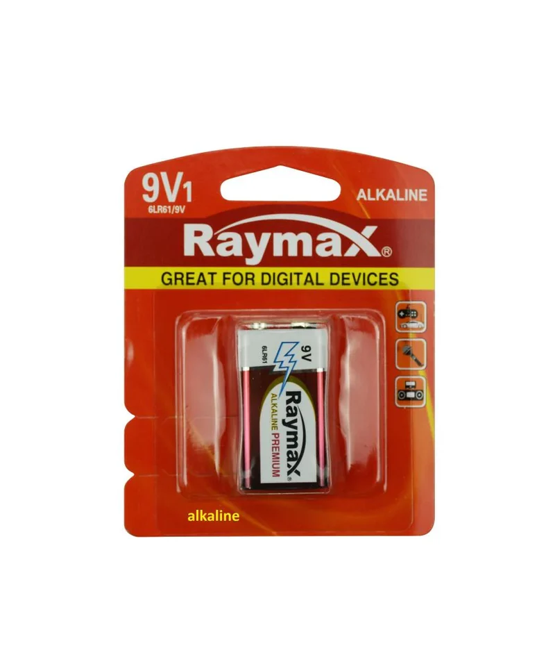 Raymax AA Batterijen - LR6 - 1.5V - 8 stuks - High Power Alkaline