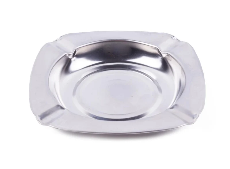 Benson RVS Asbak - Ø 115 mm - Stapelbaar & Duurzaam