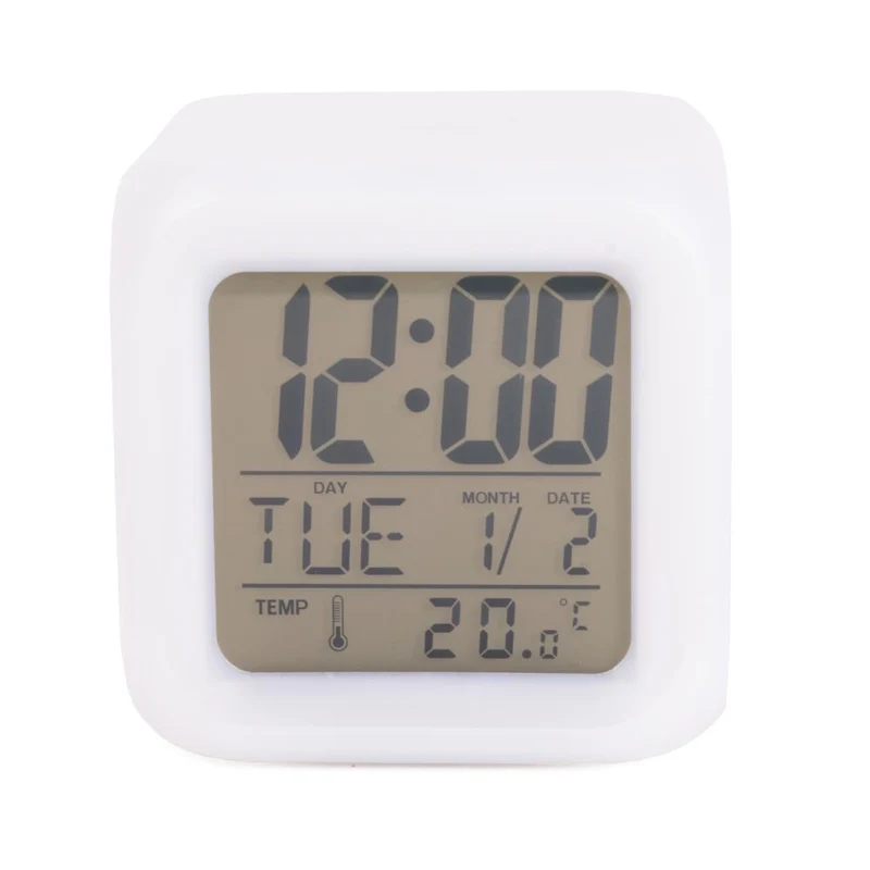 Benson Digitale Wekker met LED-verlichting - Tijd, Datum & Temperatuur
