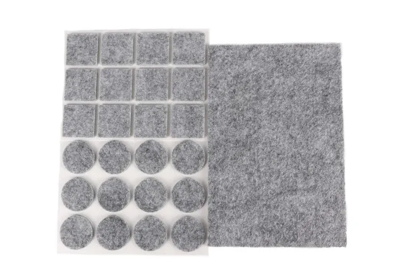 Benson Antikrasvilt Set - 25-delig - Grijs - Diverse Maten - Sterk Klevend