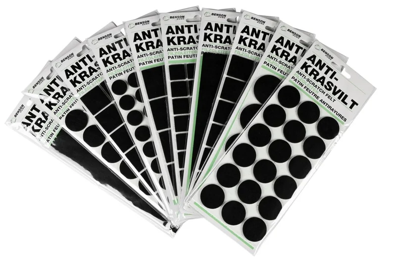 Benson Antikrasvilt Set - Zwart - Mix Assortiment - Sterk Klevend