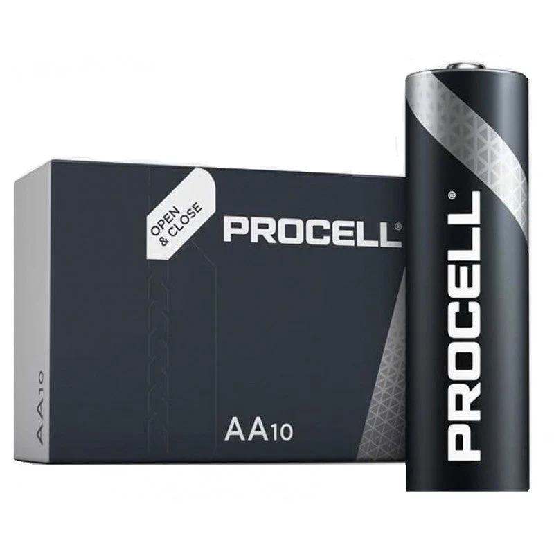 Duracell Procell AA Batterijen - LR6 / MN1500 - 10 stuks - Industrial Alkaline